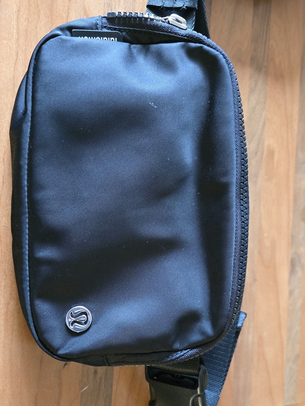 lululemon athletica Black Nylon Belt Bag